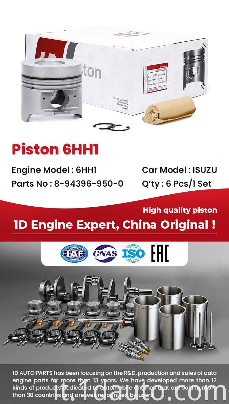 Engine Parts for ISUZU Engine 6HH1